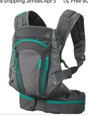 Infantino Carry On multi pocket 4 position Preowned